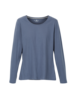Shirt-Langarm, stahlblau, Vorderansicht