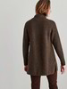 Pullover-Turtleneck, dunkelbraun melange