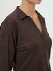 Blusenshirt aus Bio Leinen, kakao