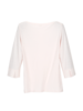 Langarm-Shirt, puder, Rückansicht