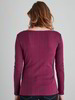 Shirt-Langarm, 71 aubergine