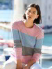 Pullover gestreift, 08 multifarben colourblock