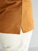 T-Shirt-Leinen, ocker gold