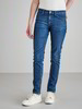 Jeans-Skinny, mittelblau denim