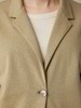 Jacke aus Bio Baumwolle/Hanf, olive