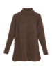 Pullover-Turtleneck, 82 dunkelbraun melange