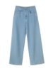 Jeans weites Bein, light blue denim