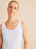 Top Rippe, weiss