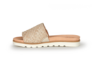 geflochtene Pantoffel, sand