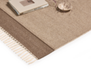 Wollteppich Kelim Trivia, Sand