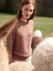 Pullover-Streifen, rouge