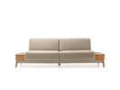 Sofa Alani mit Bezug Leinenstoff Lino Flachs
