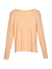 Shirt-Langarm-Ringel, ringel offwhite/orange