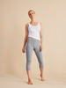 3/4 Leggings, grau melange