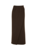 Strickrock aus Yakwolle, espresso