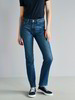 Jeans-straight leg, mittelblau denim