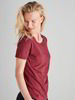 T-Shirt, 26 cranberry melange