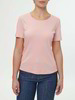 T-Shirt aus Bio-Baumwolle, rose rouge
