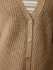 Strickjacke aus Alpakawolle, dinkel