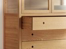 Ettore Highboard Ladendetail Eiche