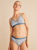 Slip, grau melange