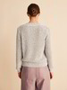 Strickpullover, mauve melange
