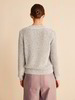 Strickpullover, mauve melange