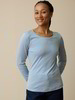 Langarmshirt aus Bio-Baumwolle, kornblume