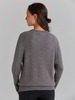 Pullover-Fledermaus, mauve melange