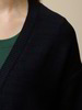 Strickjacke aus Bio-Baumwolle und Wolle, navy
