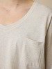 Schlafshirt, natur melange