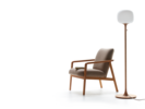 Stehlampe Tando, Eiche