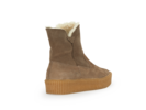 Boots mit Wollfutter, macchiato