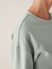Sweatshirt Langarm, 100 % Bio Baumwolle, mintgrau