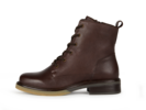 Stiefelette aus Bio Leder, mokka