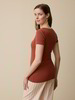Kurzarmshirt, cranberry