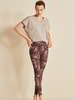 Yoga-Leggins, marmordruck