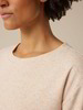 Sweat T-Shirt aus Bio Baumwolle/Hanf, light apricot