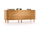 Schrank Tonda 6 Laden, Eiche