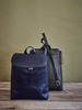 Lederrucksack, schwarz