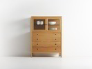 Ettore Highboard in Eiche