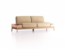 Sofa Alani, B212xT94xH82 cm, Sitzhöhe 44 cm, Buche, mit Bezug Wollstoff Stavang Sand