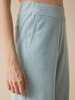 Yogahose aus Bio Baumwolle, light aquamarine