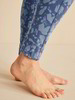 Leggings, 97 % Bio Baumwolle, floraldruck schiefer