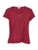 Shirt-Kurzarm, cranberry