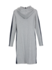 Kleid, grau melange, Rückseite
