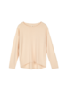 Pullover aus Bio-Baumwolle, creme