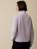 Strickjacke aus Alpakawolle, flieder