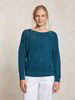 Pullover, dunkel petrol