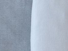 Meterware Edelflanell VIGO, taubenblau dunkel & taubenblau hell